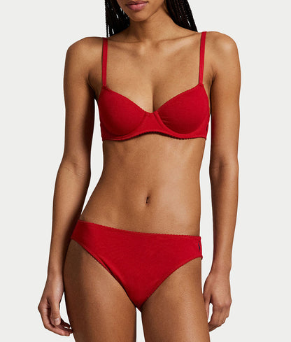 Colorful Cotton Unlined Demi Bra