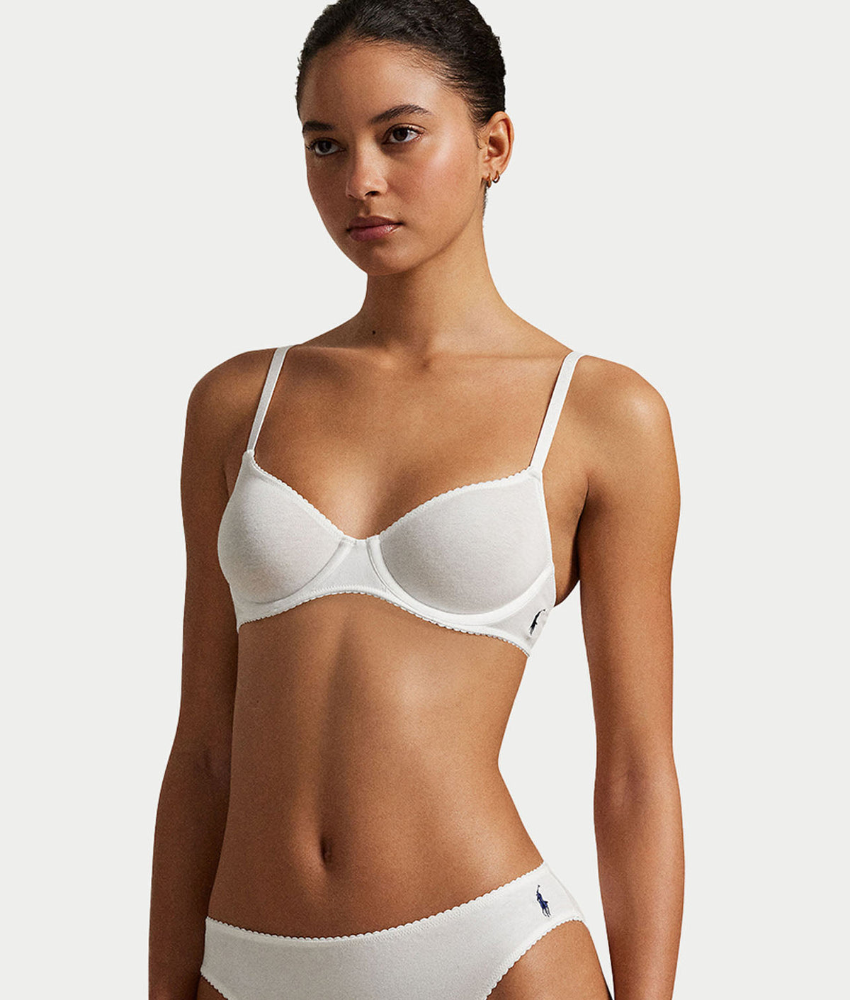 Colorful Cotton Unlined Demi Bra