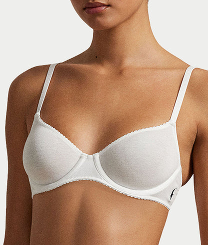 Colorful Cotton Unlined Demi Bra