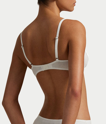 Colorful Cotton Unlined Demi Bra