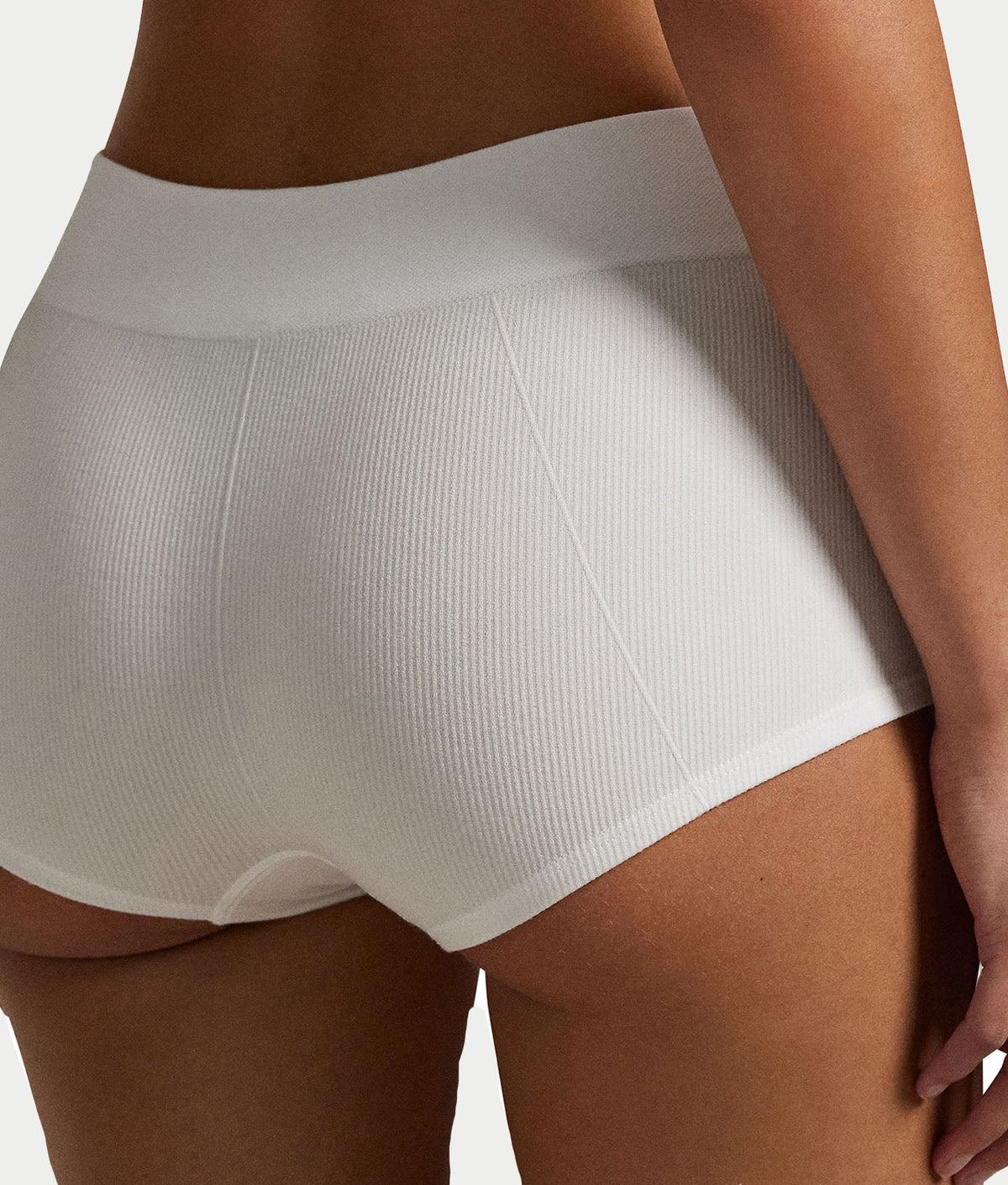 Ribbed Seamless Boyshort
