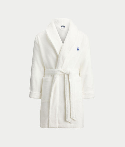 Cotton Woven Shawl Short Robe