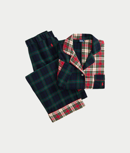 Madison Plaid Woven Pajama Set