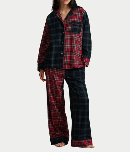 Madison Plaid Woven Pajama Set
