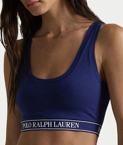 Essentials Cropped Tank Bra