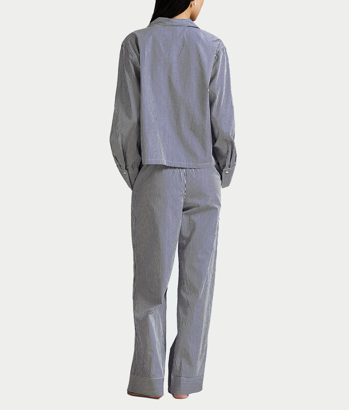 Woven Stripe Pajama Set