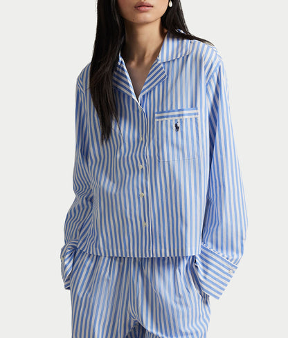 Woven Stripe Pajama Set