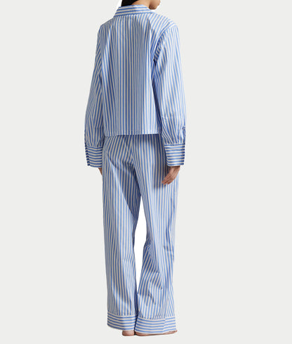 Woven Stripe Pajama Set