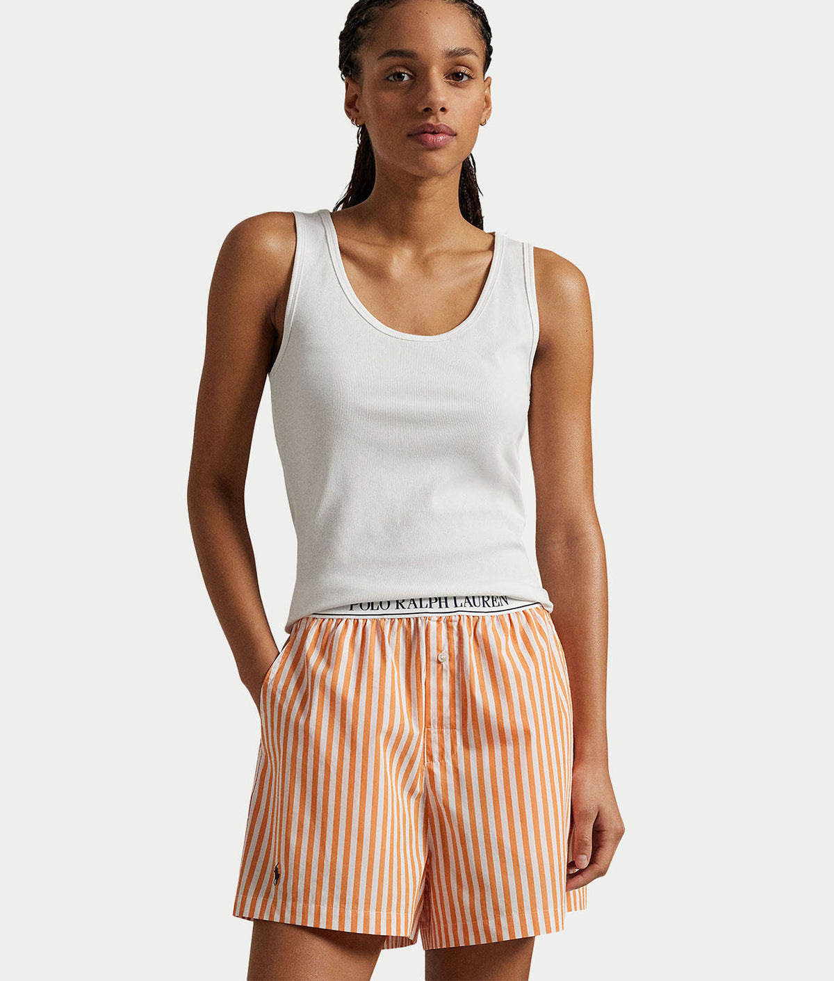 Woven Stripe Boxer