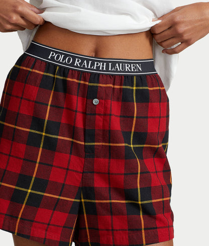 Plaid Flannel Sleep Boxer
