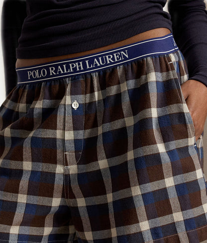 Plaid Flannel Sleep Boxer