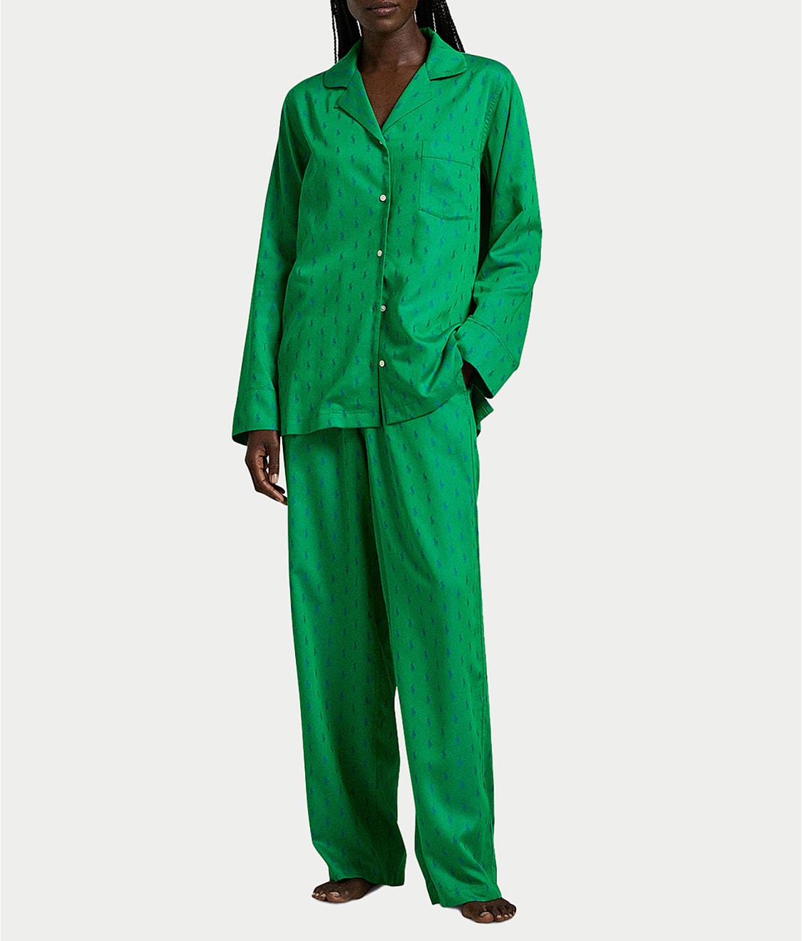 The Madison Woven Pajama Set