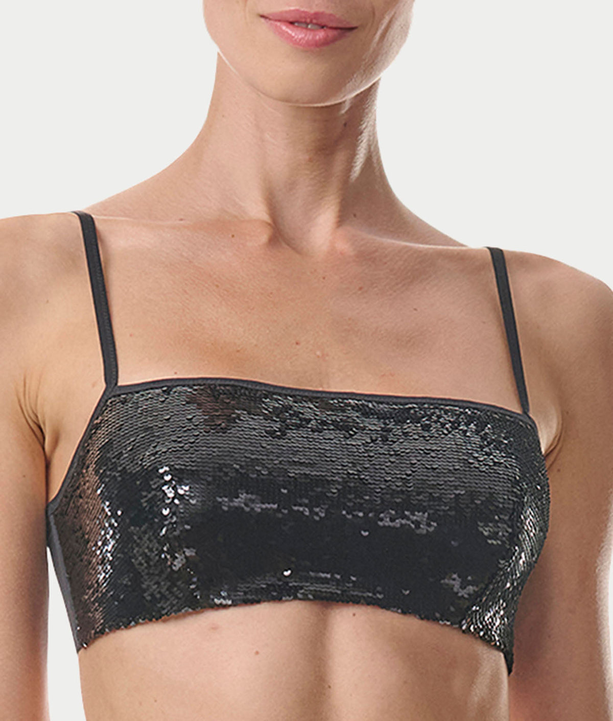 Bandeau With Built-In Underwire Bra