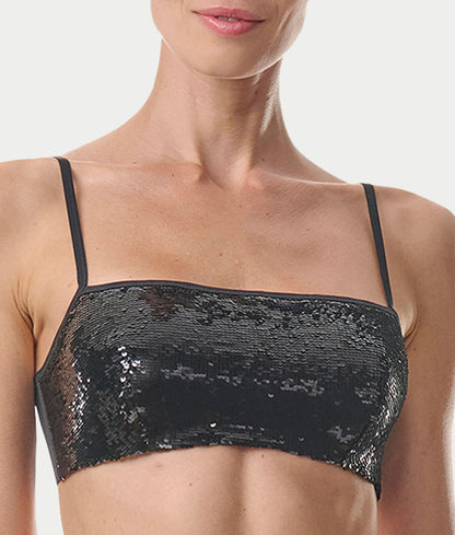 Bandeau With Built-In Underwire Bra