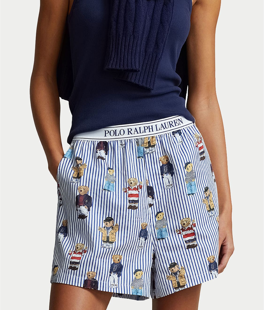 Heritage Polo Bear Woven Boxer