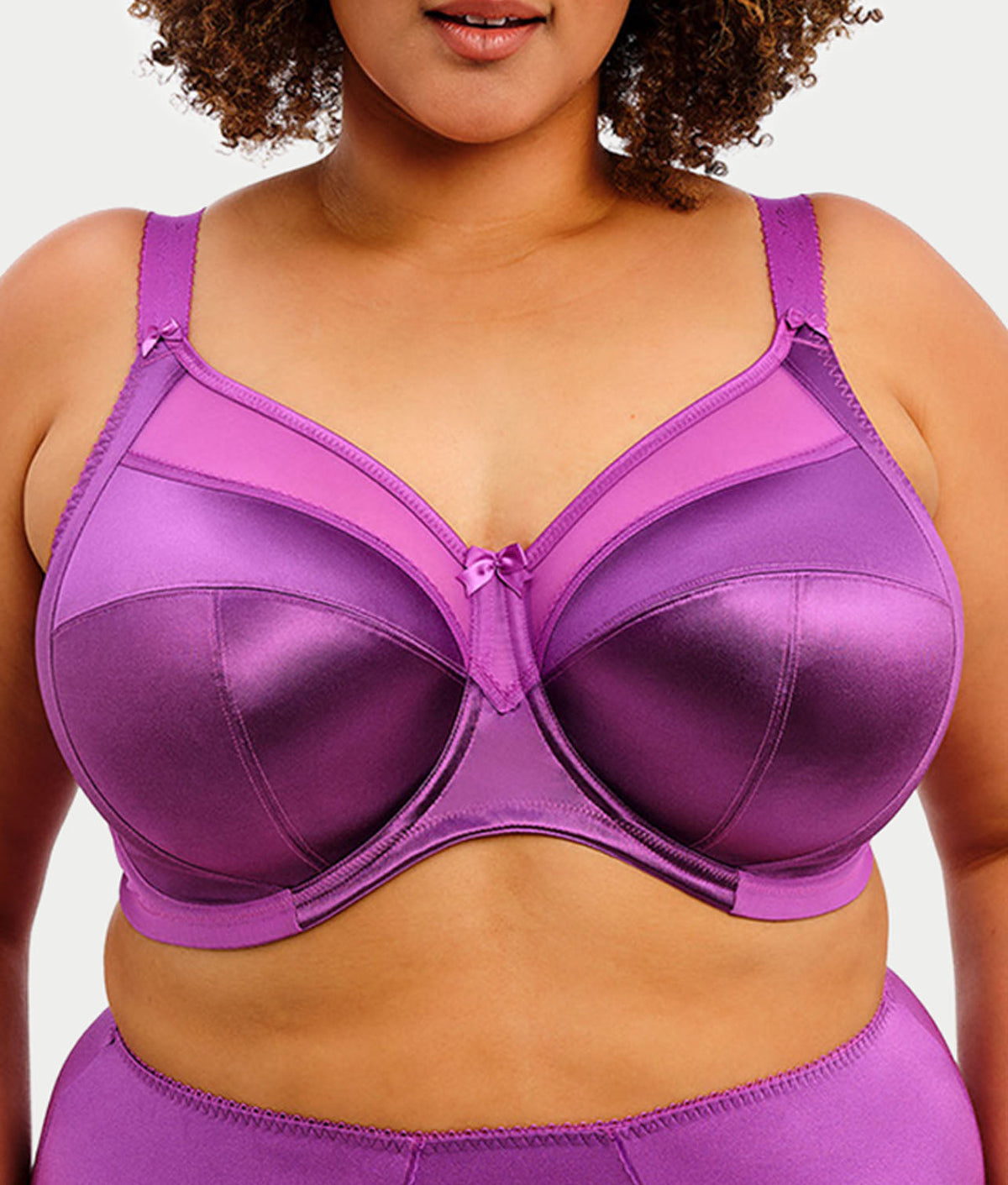 Keira Satin Side Support Bra