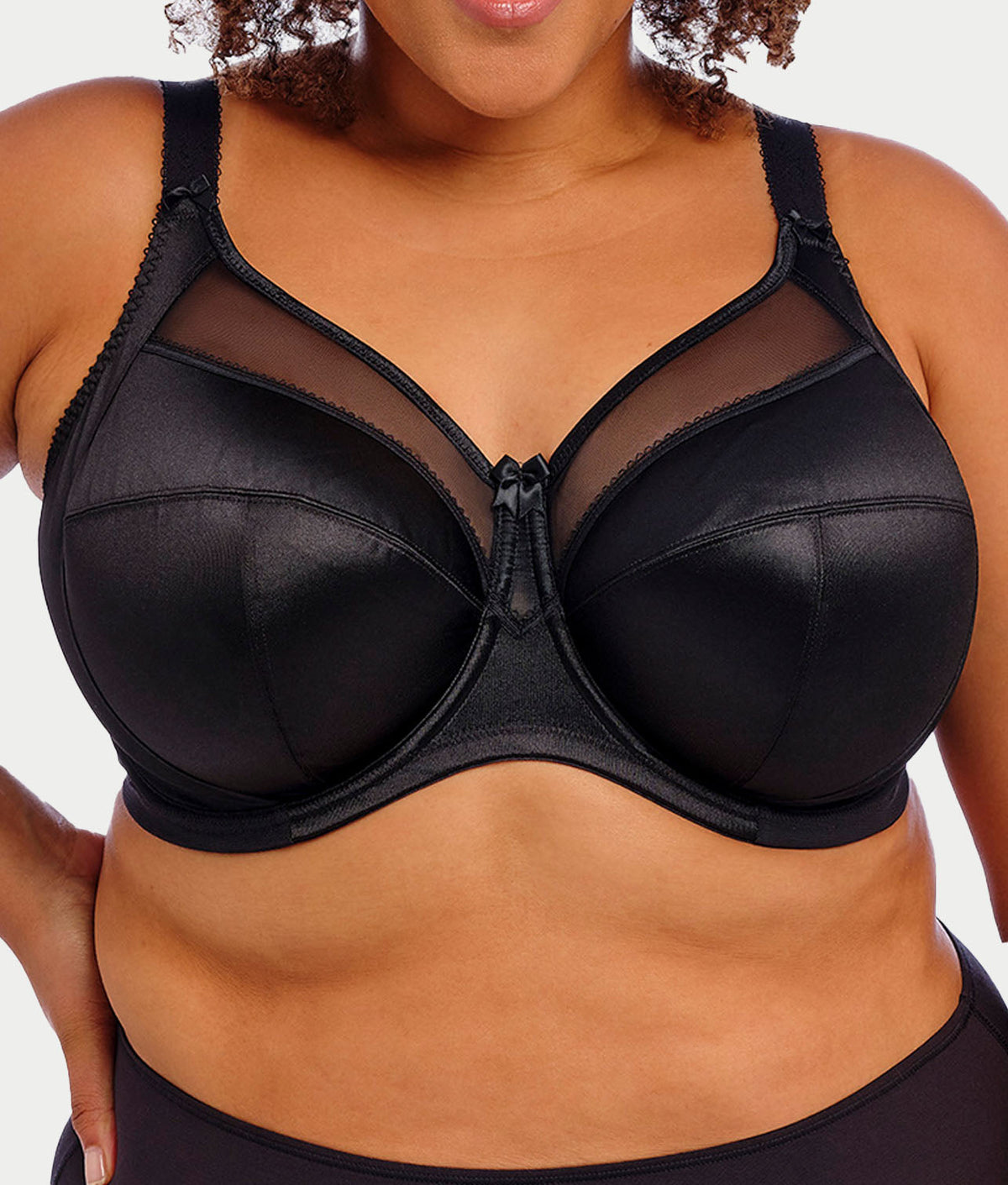 Keira Satin Side Support Bra