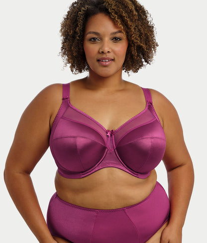Keira Satin Side Support Bra