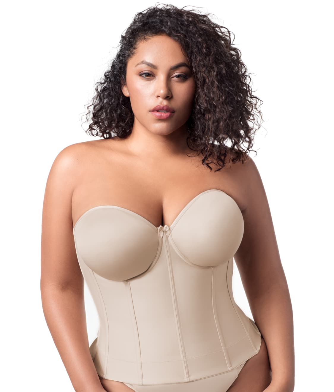 Longline Strapless Bustier