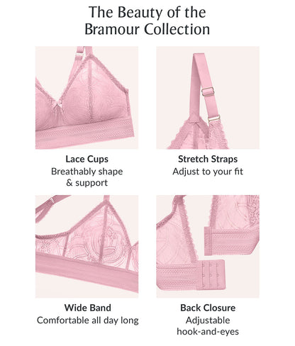 Bramour Gramercy Luxe Lace Bralette