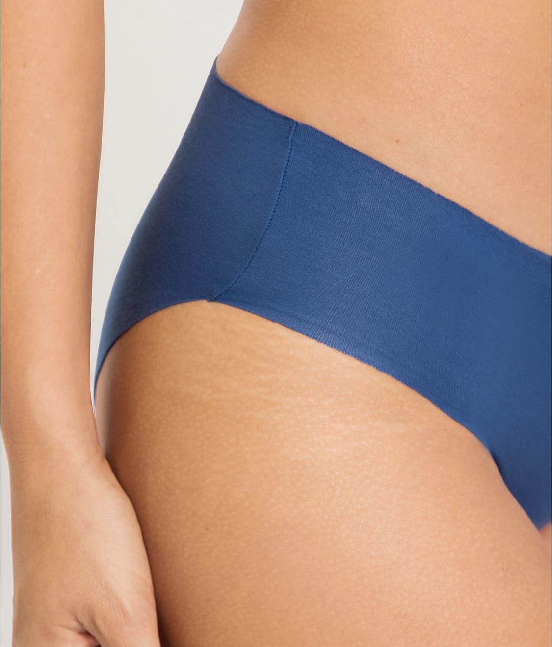 Invisible Cotton Cotton Blend High Cut Brief