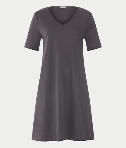 Cotton Silk V-Neck Cotton Nightgown