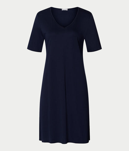 Cotton Silk V-Neck Cotton Nightgown