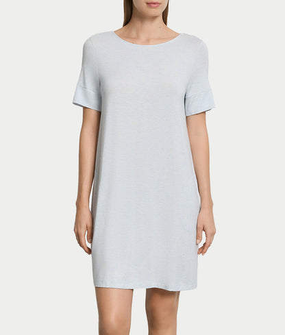Natural Elegance Round Neck Nightgown
