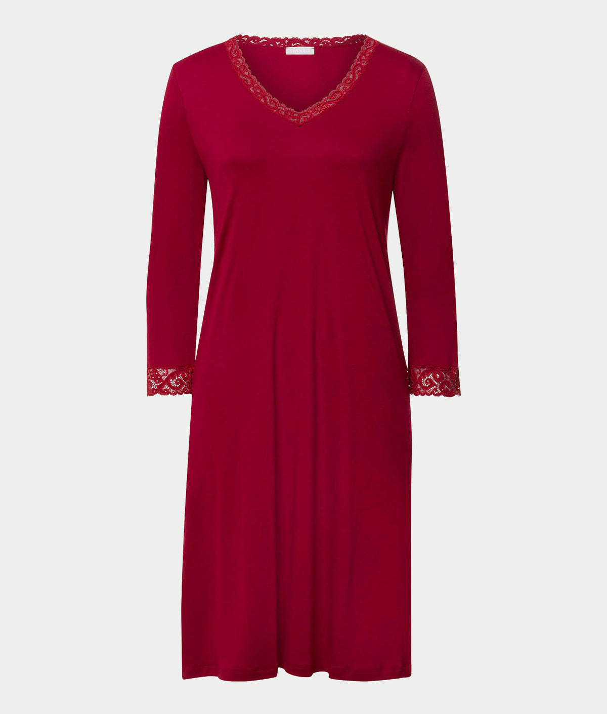 Moments Lace Trim Cotton Nightgown