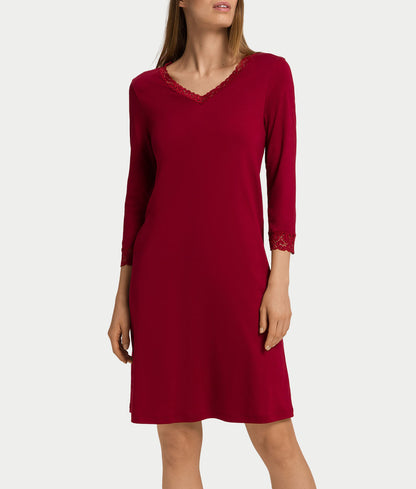 Moments Lace Trim Cotton Nightgown