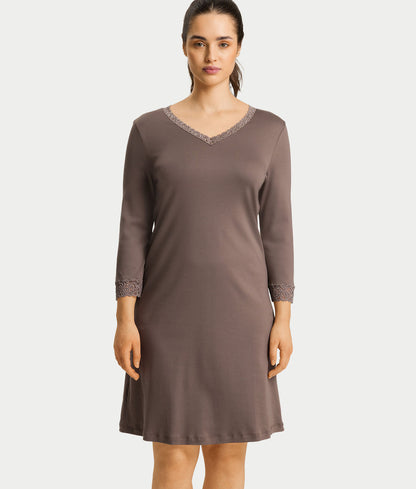 Moments Lace Trim Cotton Nightgown