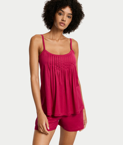 Juliet Pleated Cotton Pajama Set