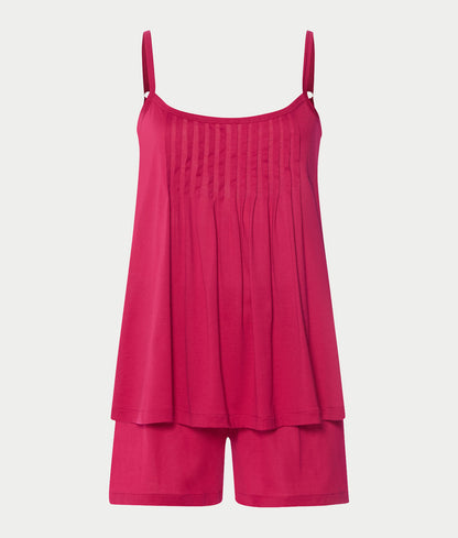 Juliet Pleated Cotton Pajama Set