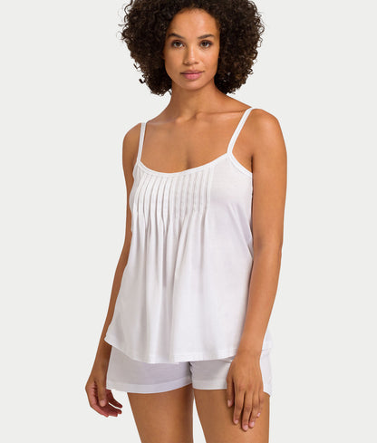 Juliet Pleated Cotton Pajama Set