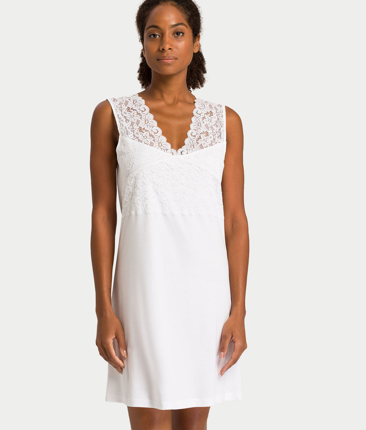 Moments V-Neck Cotton Tank Nightgown