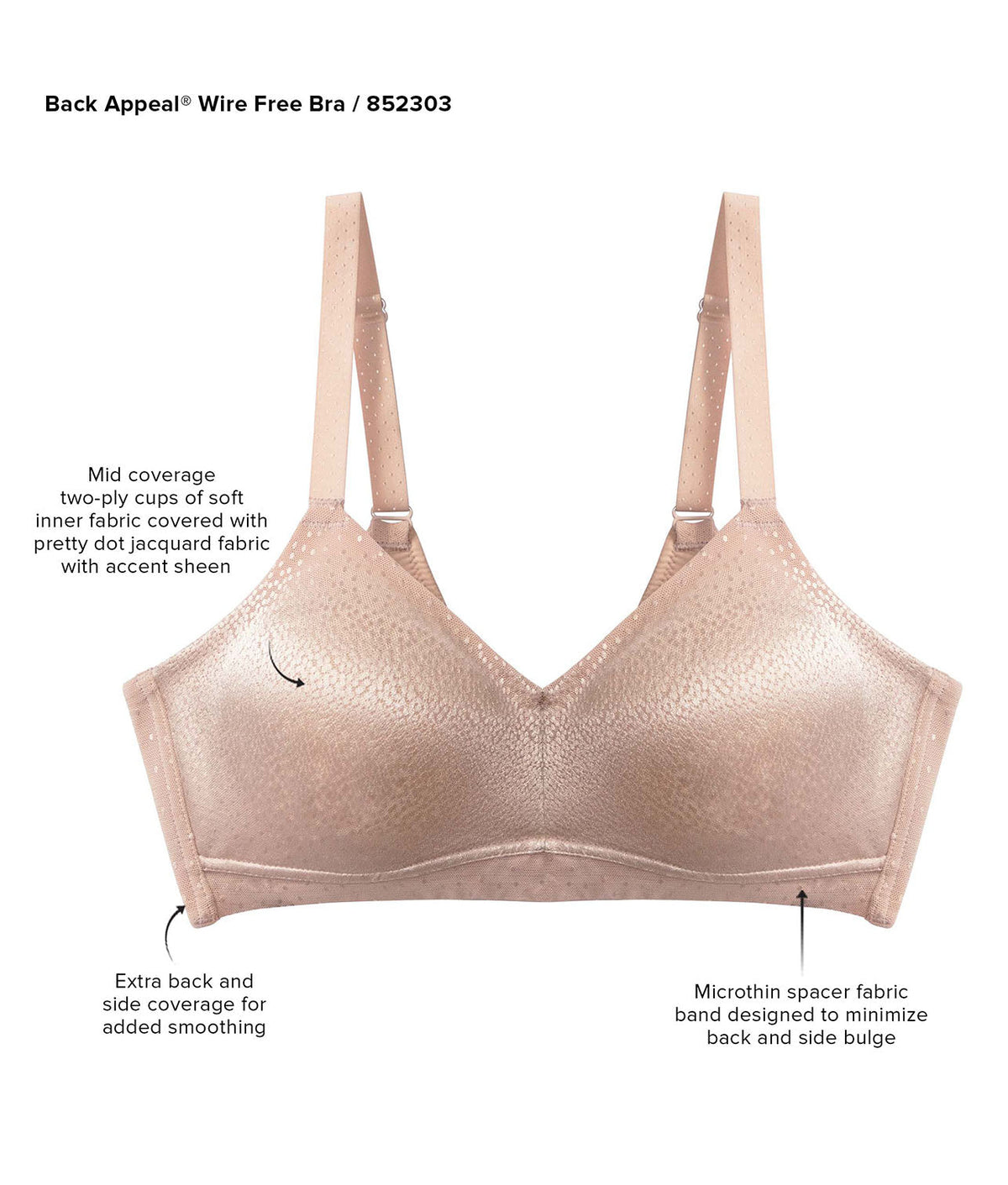 Back Appeal™ Wire-Free Bra