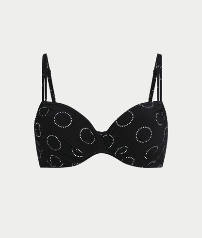 Silver Pearls Lucia Bikini Top