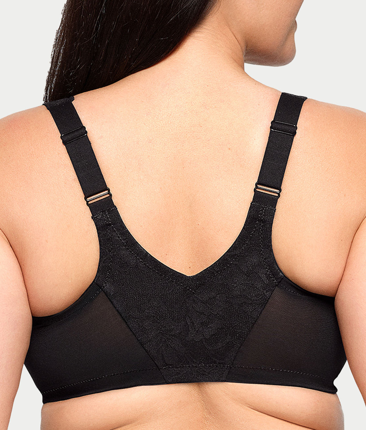WonderWire Lacey T-Back Front-Close Bra