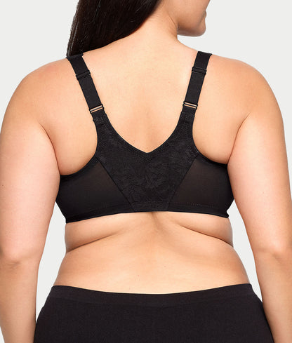WonderWire Lacey T-Back Front-Close Bra