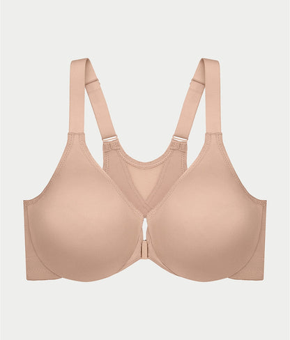 WonderWire Front-Close Posture Back Bra