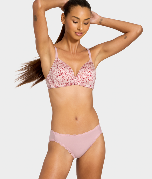 Inspired Eyelet Hi-Cut Brief