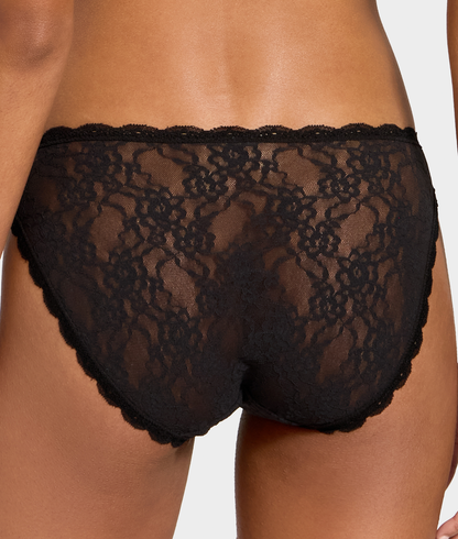 Effortlessly Lace Hi-Cut Brief