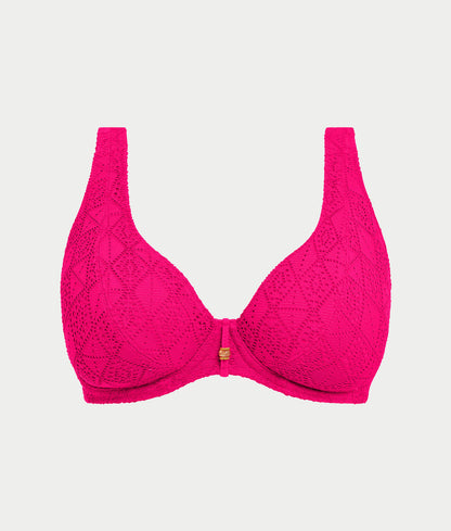 Nomad Nights High Apex Bikini Top