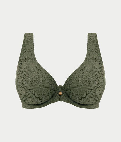 Nomad Nights High Apex Bikini Top