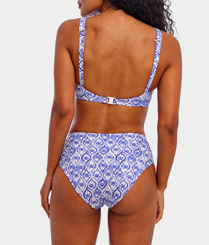 Ocean Breeze High Apex Bikini Top