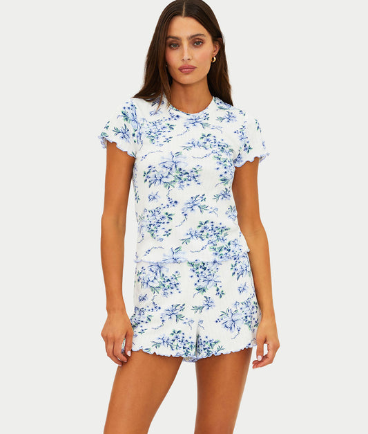 Bay Short Knit Pajama Set