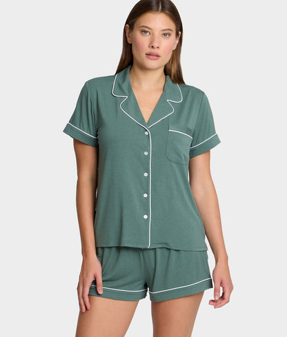 The Cooling Piped Shorts Set
