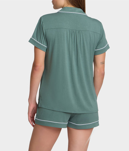 The Cooling Piped Shorts Set