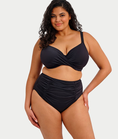 Plus Size Plain Sailing Twist Bikini Top