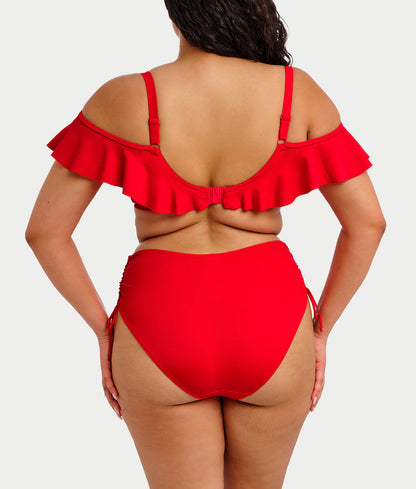 Plus Size Plain Sailing Adjustable Bikini Bottom